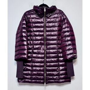 Women's Purple Puffer Jacket